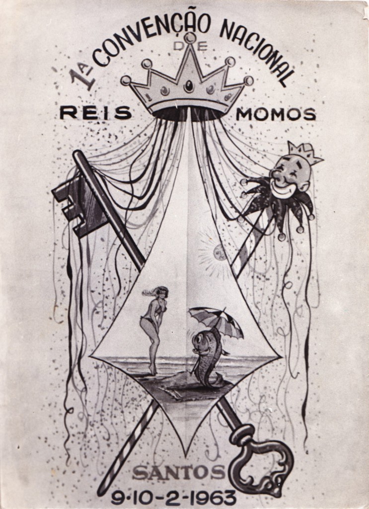 Cartaz da Primeira Convenção Nacional de Reis Momos