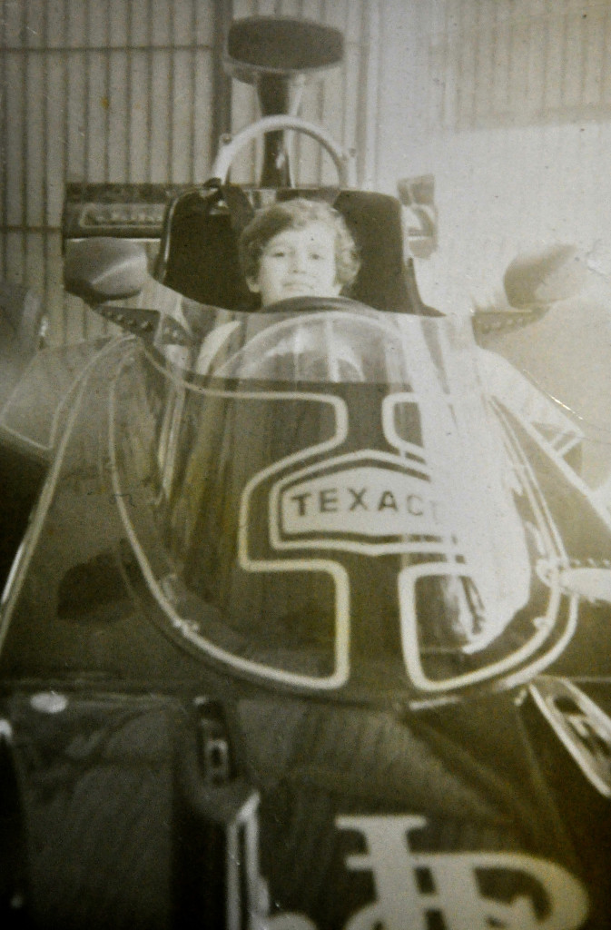 A réplica da Lotus que Fittipalidi utilizou para conquistar o mundial de Fórmula 1 de 1972.