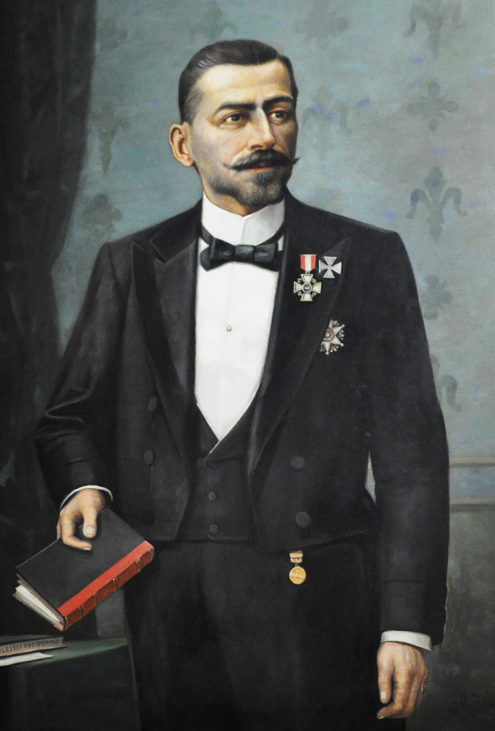 Retrato de João Éboli em 1900 (acervo da Santa Casa de Misericórdia de Santos)