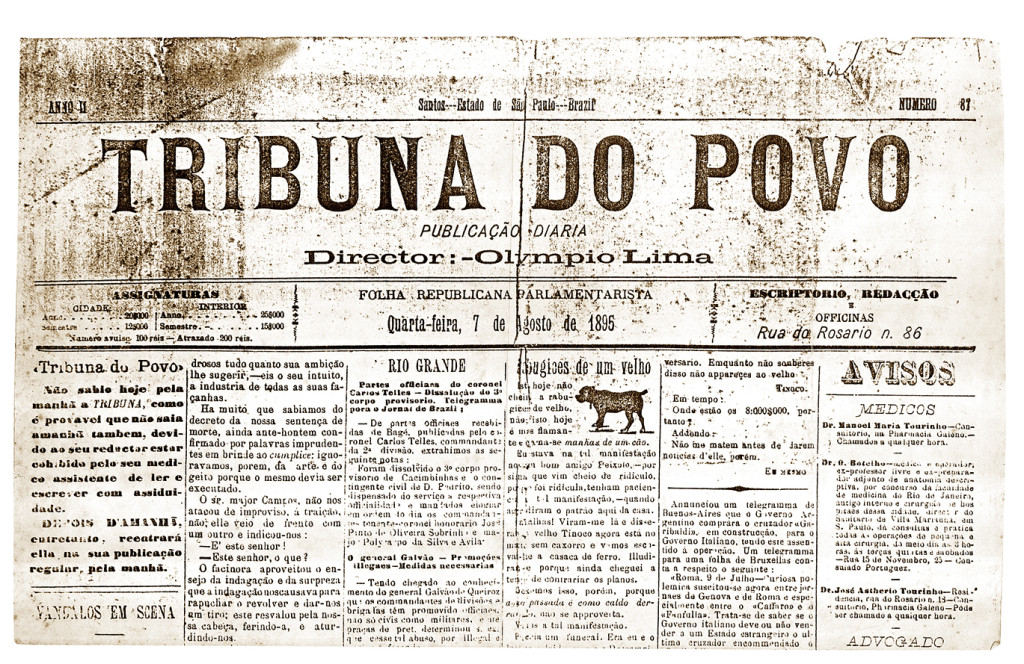 A Tribuna do Povo, editado por Olimpio Lima.