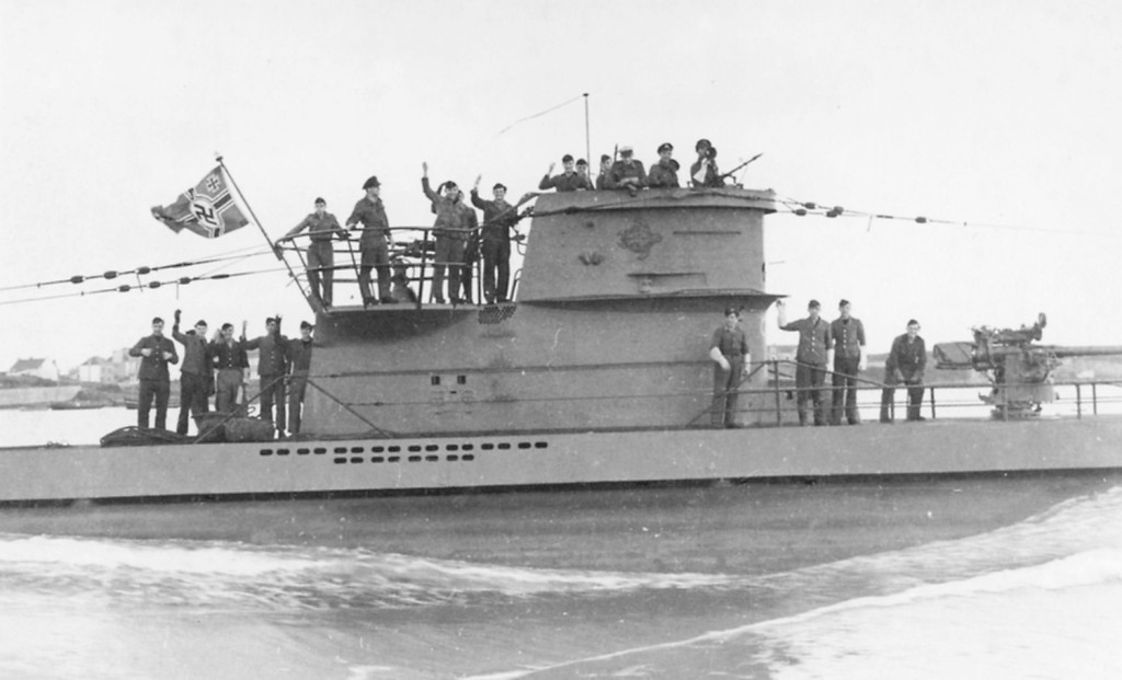 Submarino alemão, temido pelos santistas durante a guerra.