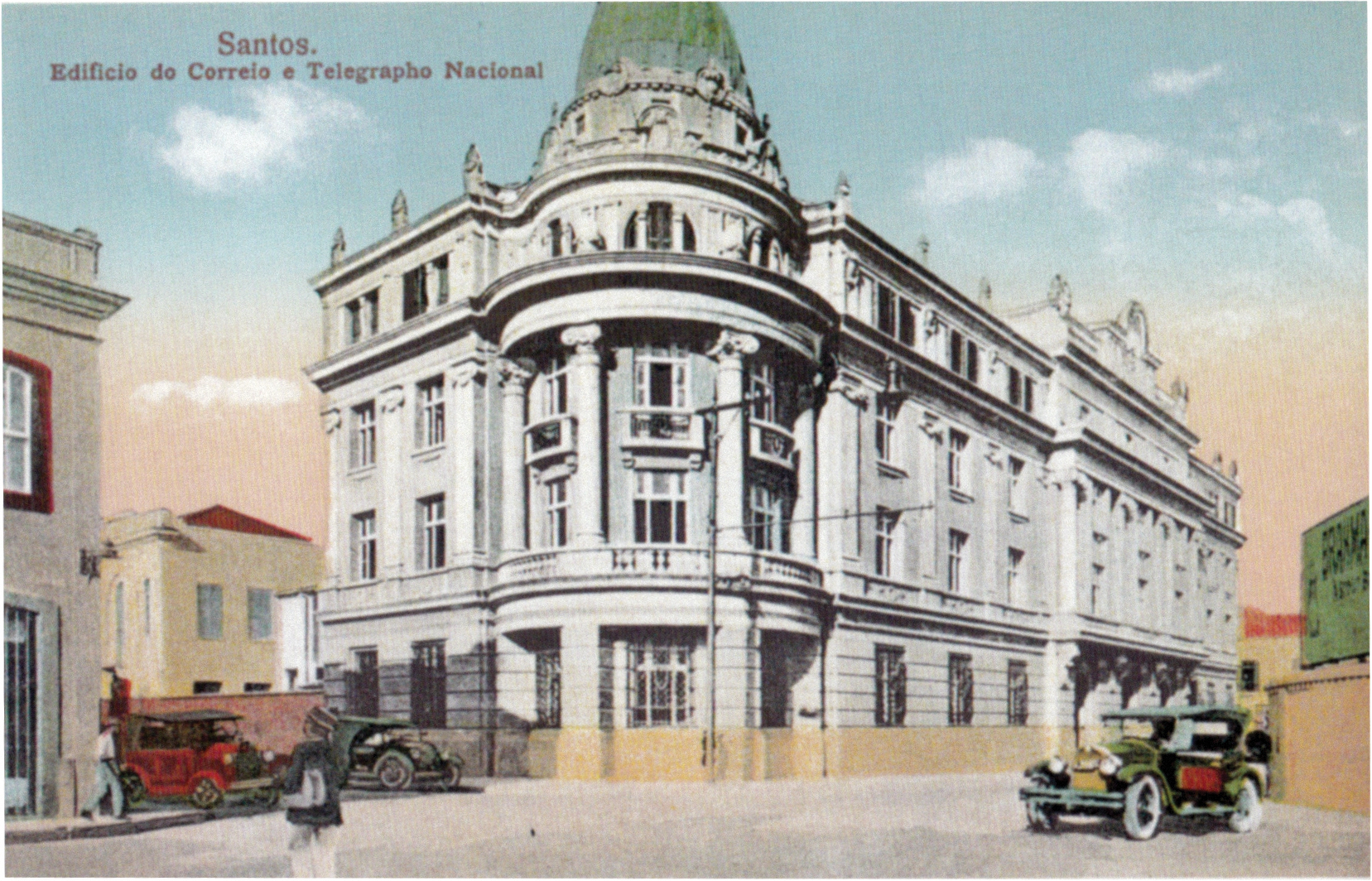 O prédio da Rua Cidade de Toledo, inaugurado na década de 1920.