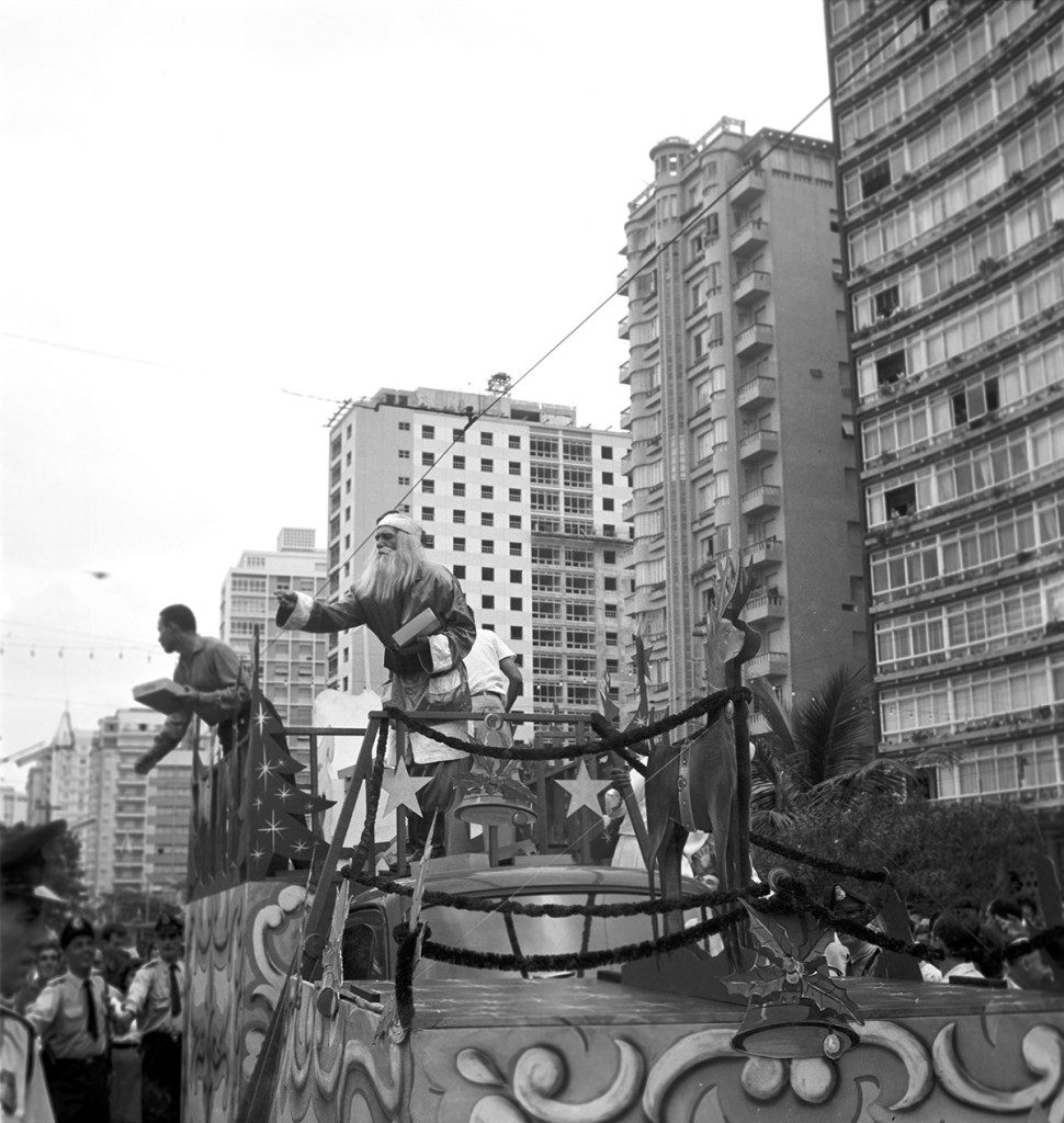 Os desfiles aconteciam pela avenida da Orla.