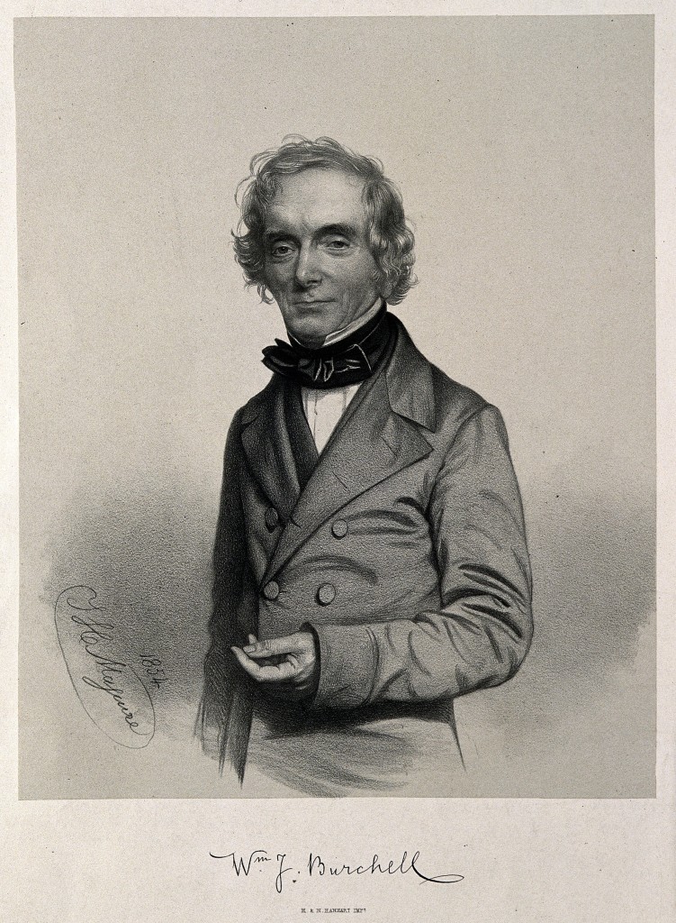 William John Burchell. Lithograph by T. H. Maguire, 1854.
