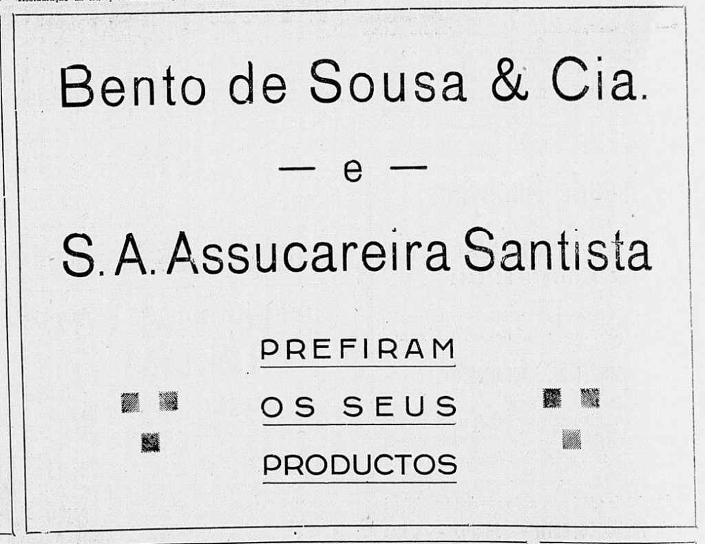 Anúncio no Jornal Correio Paulistano, em 1936.