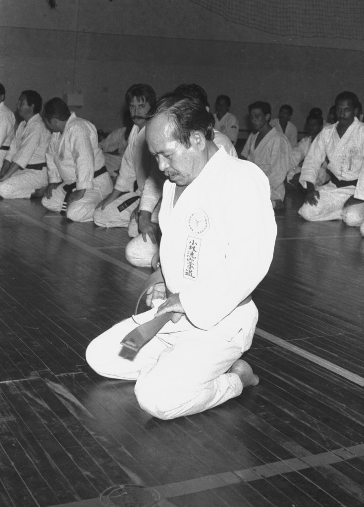 Shinzato, nos anos 1980. O mestre já era reverenciado em toda a América Latina.